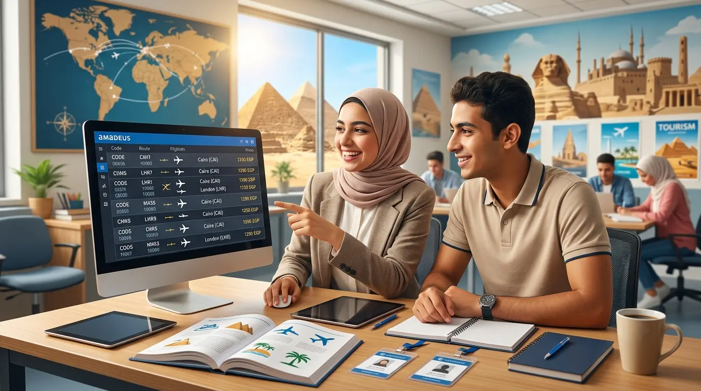 كورس أساسيات نظام أماديوس لطلبة السياحة Amadeus Fundamentals Course